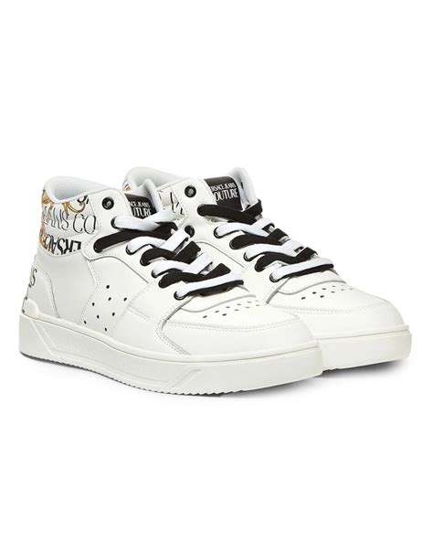 versace jeans high top trainers|versace jeans couture sneakers.